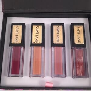 Saint Jane Luxury Lip Oil Set 4 Shades Calming Hydrating Sheer Neutral Pink